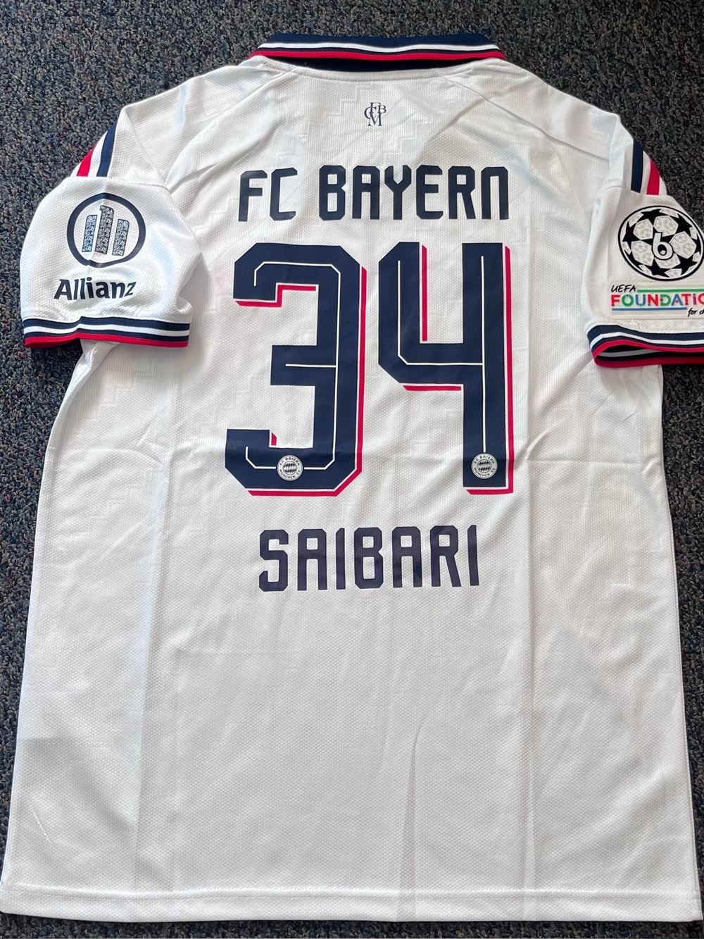 SAIBARI 34 BAYERN 26/27 AWAY JERSEY (L)